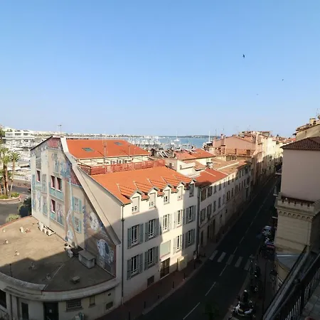 1 Bedroom Suquet, 6 Min From The Palais, Balcony & Port View 220 Apartment
