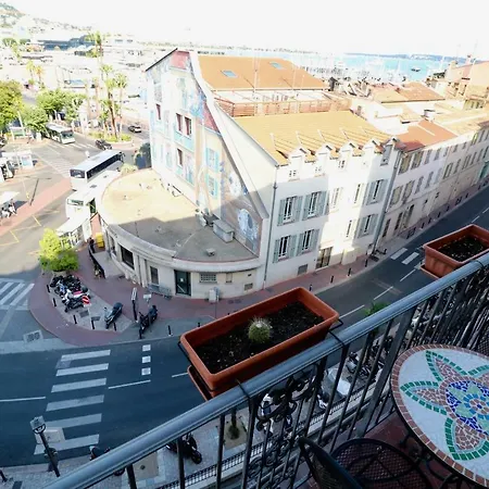 1 Bedroom Suquet, 6 Min From The Palais, Balcony & Port View 220 * Cannes